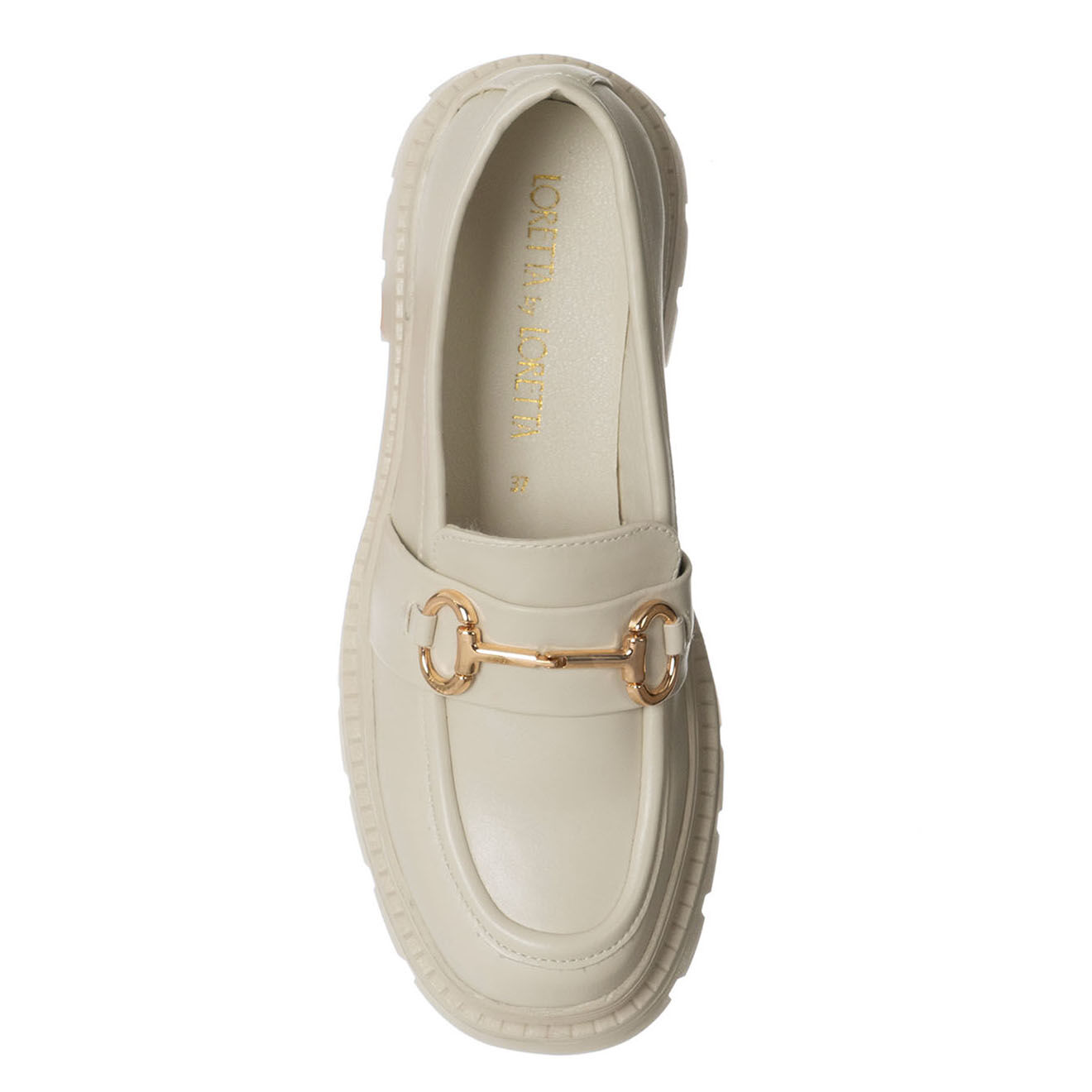 Loretta by Loretta Mocassins Oro beiges