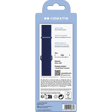 Case & Me WATCH URREM&ampnbsp; 42/44/45/49NYLON NAVYBL