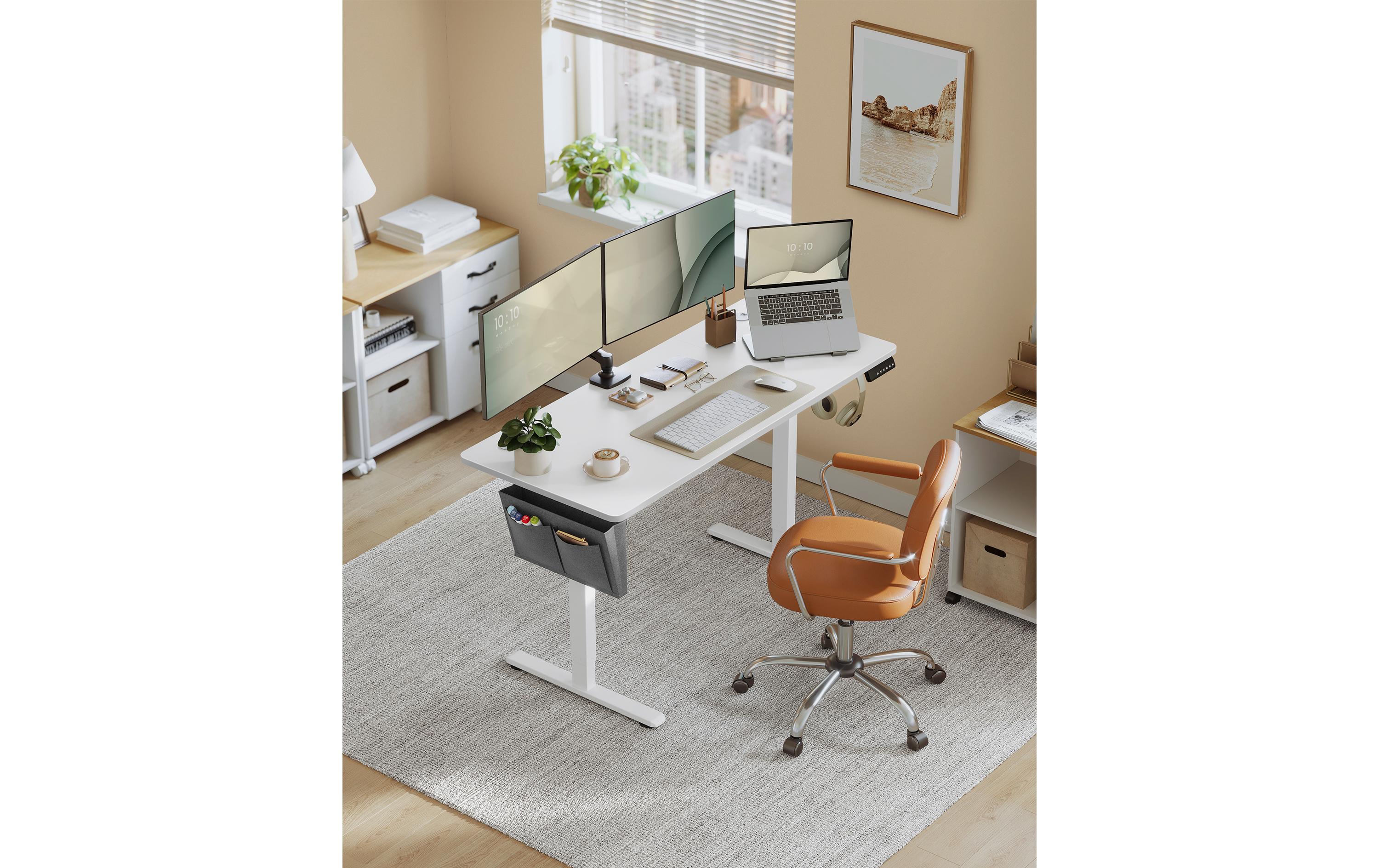Stehtisch 140 x 60 cm, höhenverstellbar<br>Bürotisch