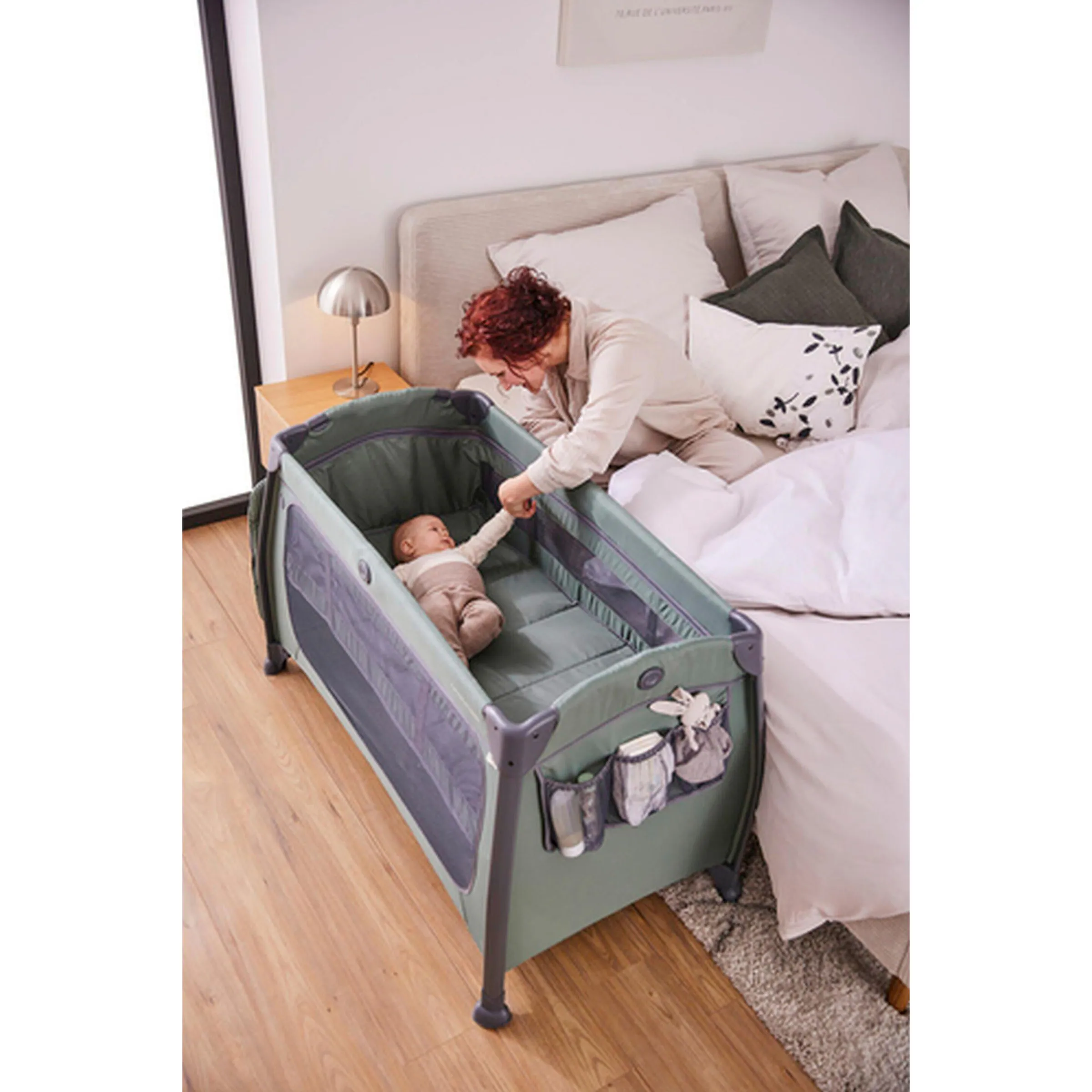 Hauck Reisebett Play n Relax Center Dark Green