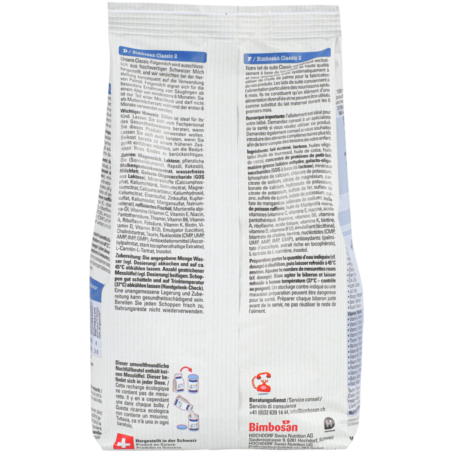 Bimbosan Classic 2 Folgemilch 6+ Monate