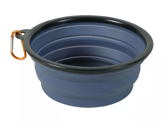 Gamelle souple en silicone bleu Bivouak 450 ml