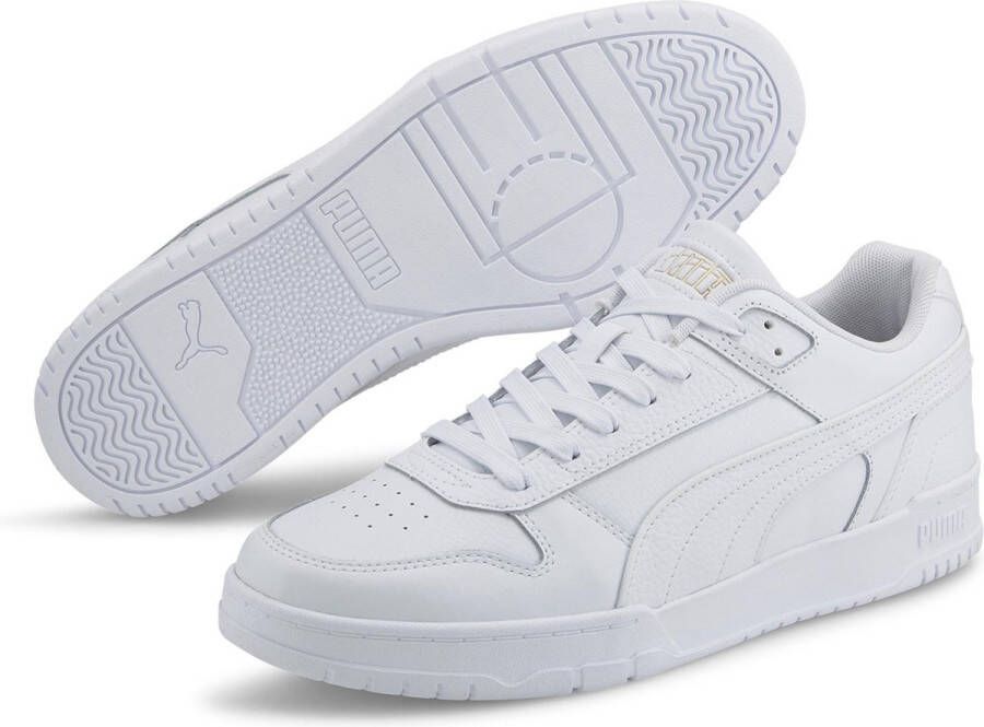 Puma Leren sneakers met contraststrepen model 'Game Low'
