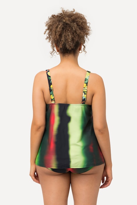 Tankini, Zitronen, Softcups, Zipfelsaum, recycelt
