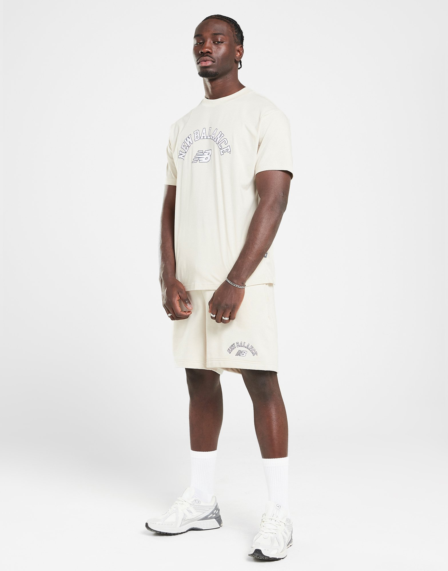 New Balance T-shirt Logo Homme