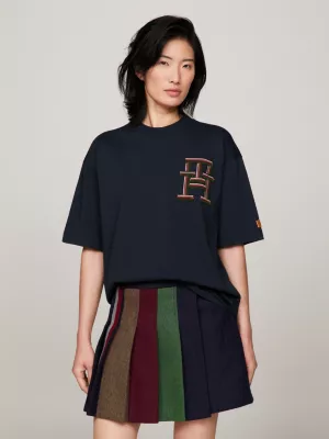 Camiseta Tommy x Pendleton New York Stripe TH Monogram Archive