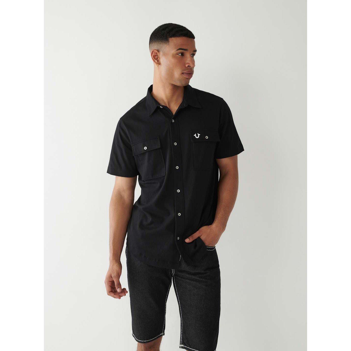 True Religion Triple Needle Knit Shirt