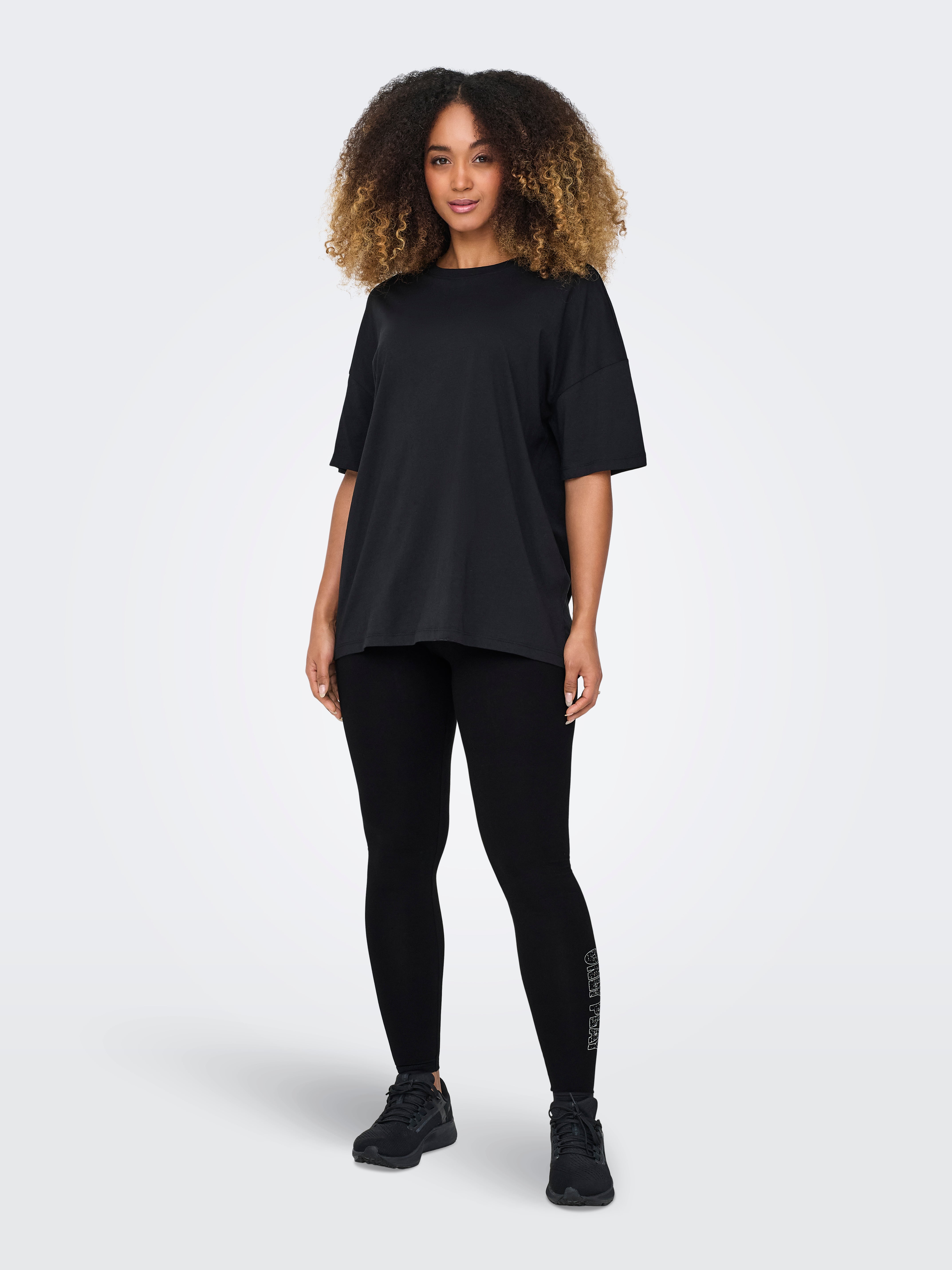 ONPDUST Hohe Taille Slim Fit Leggings Black