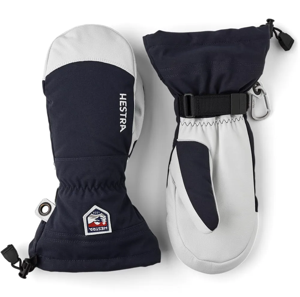 Hestra Army Leather Heli Ski Mitt Marine