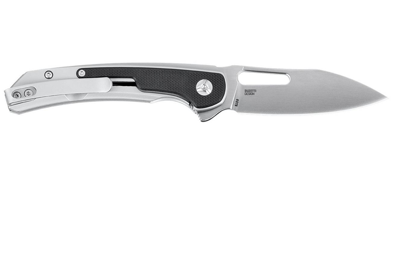 CRKT Padawan 6075 Black G10 zakmes, Pedro Buzetti design