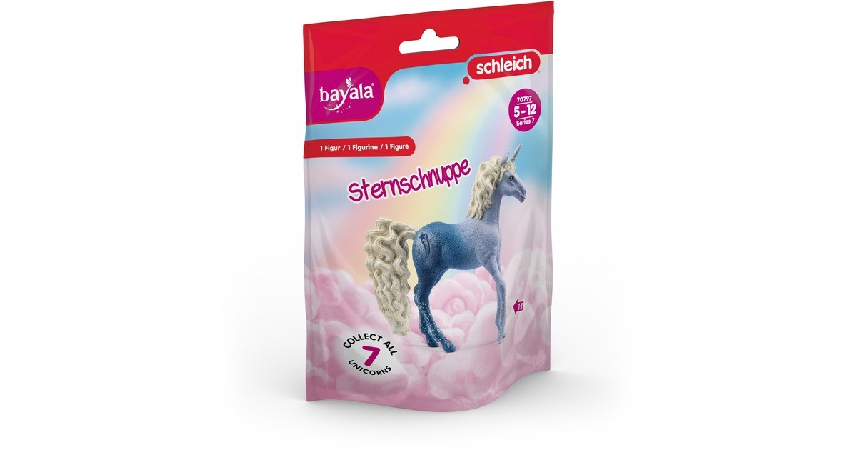 SchleichBayala - Verzameleenhoorn Vallende ster speelfiguur  (70797)