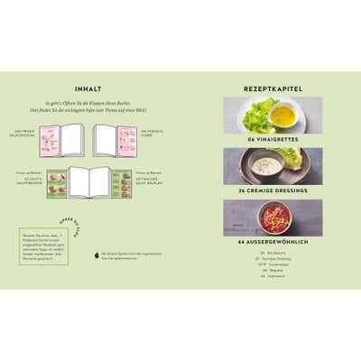 1 Salat - 50 Dressings - Von fruchtig bis pikant