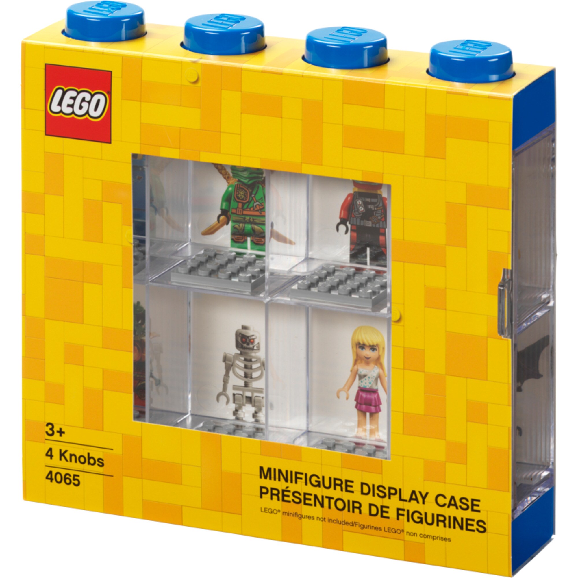 Room Copenhagen Aufbewahrungsbox LEGO Minifiguren Vitrine blau