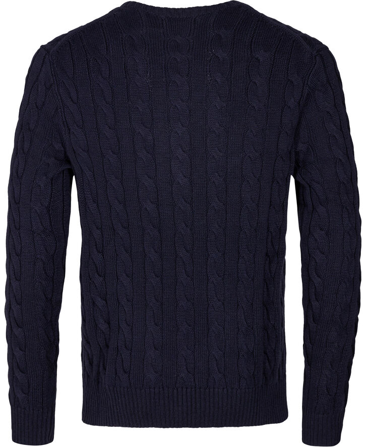 Polo Ralph Lauren Cable-Knit Cotton Sweater Blå