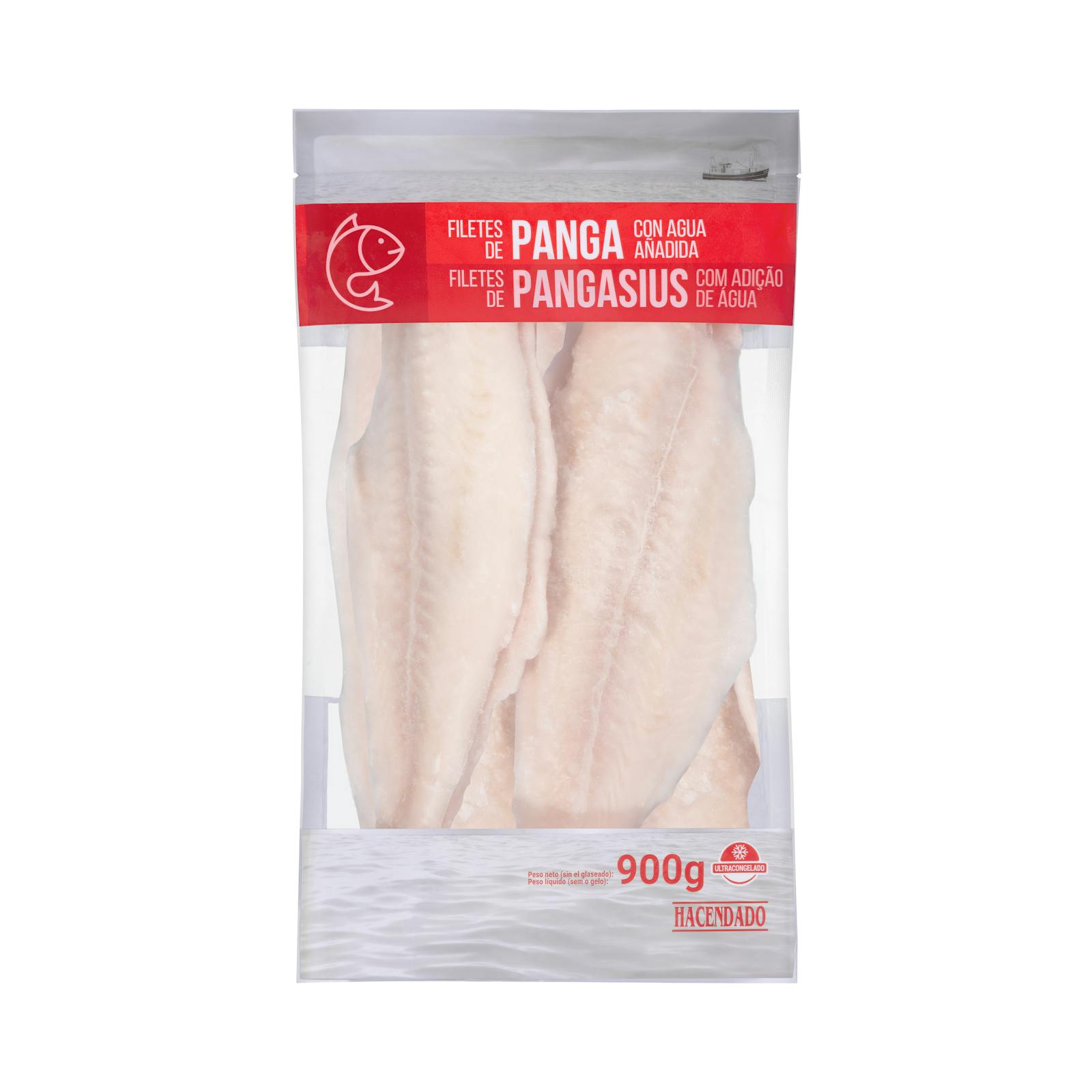 Filets de panga surgelés Hacendado