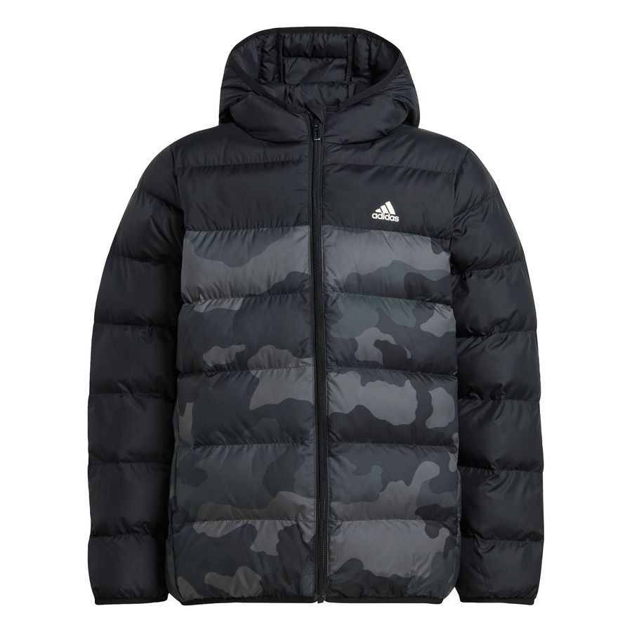 Adidas Synthetic Down Allover Print Jacket