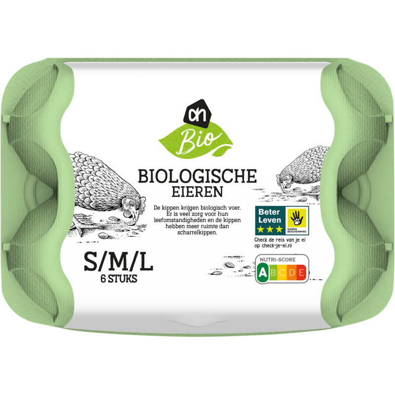AH Biologisch Eieren S M L
