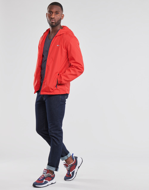 Tommy Jeans - TJM PACKABLE WINDBREAKER - Rouge