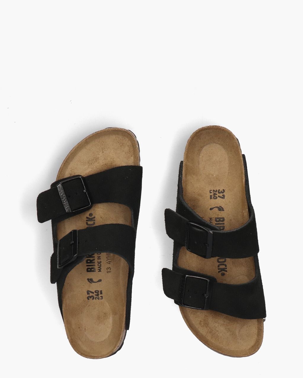 Birkenstock Arizona Zwart Damesslippers