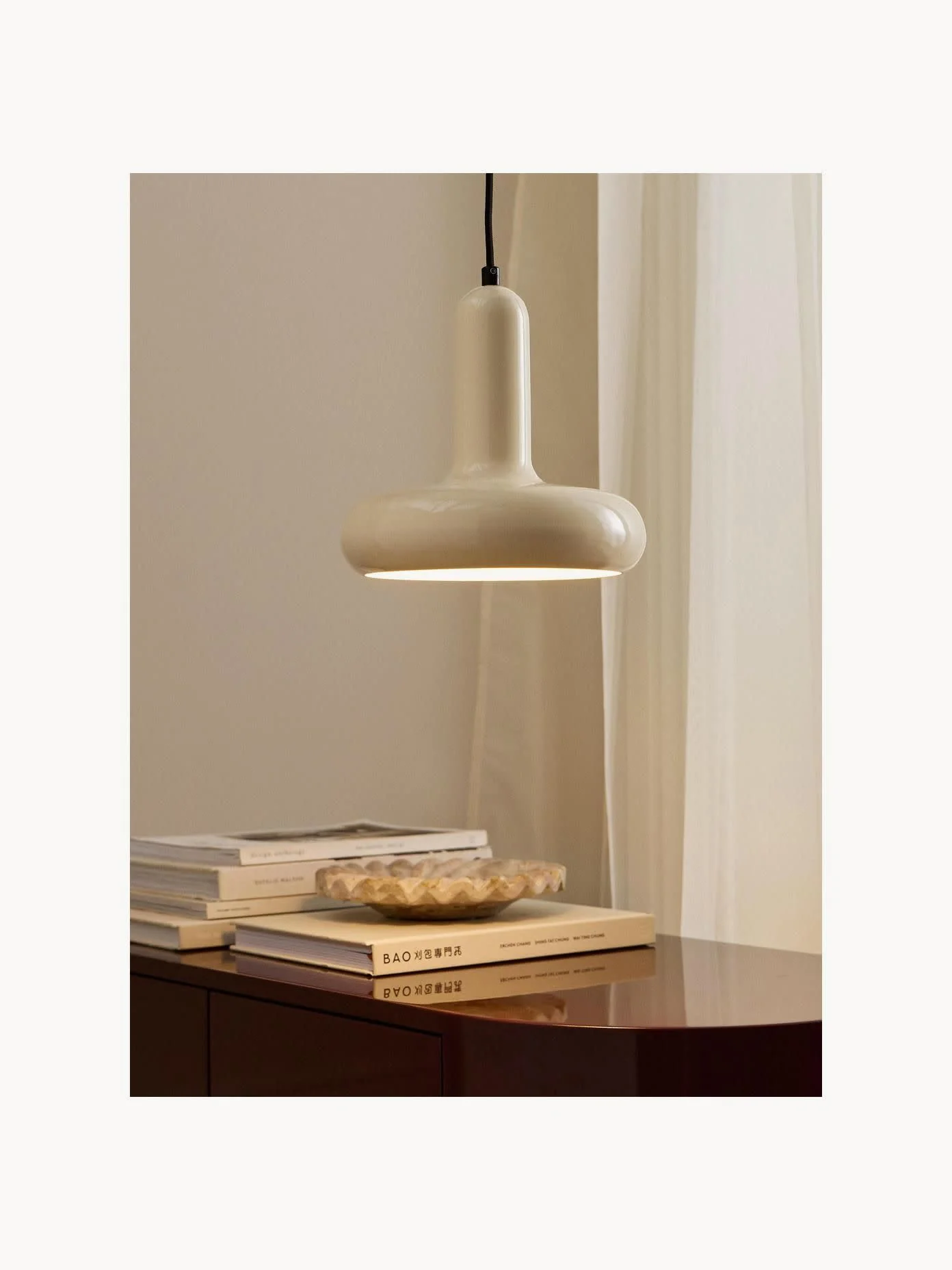 Kleine hanglamp Ebba met stekker