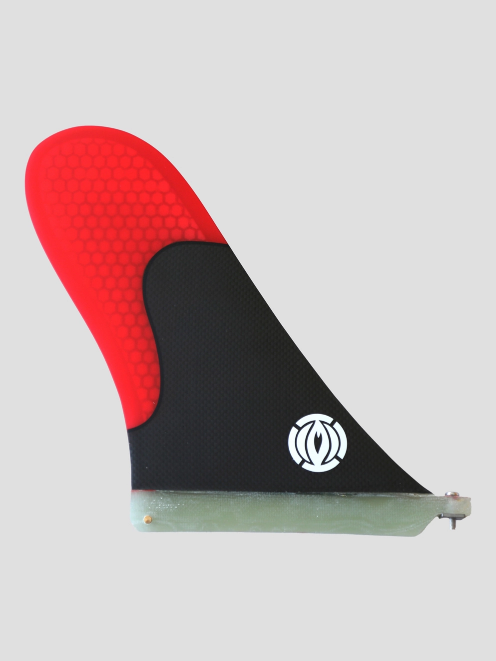 Light Glasfiber Rc SUP Fin black/red