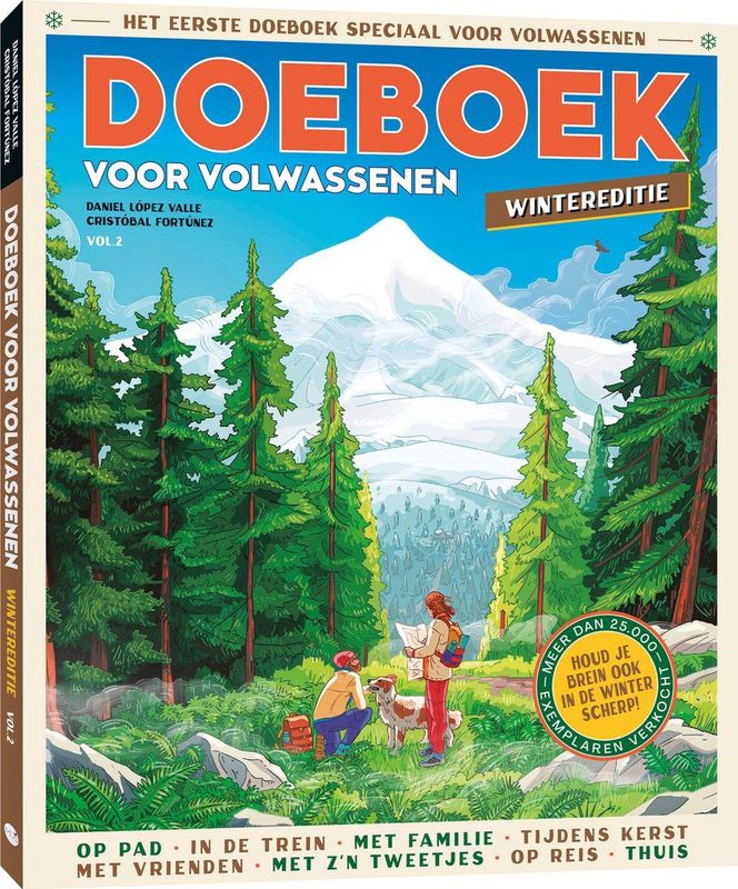 Doeboek voor volwassenen WINTEREDITIE vol. 2
