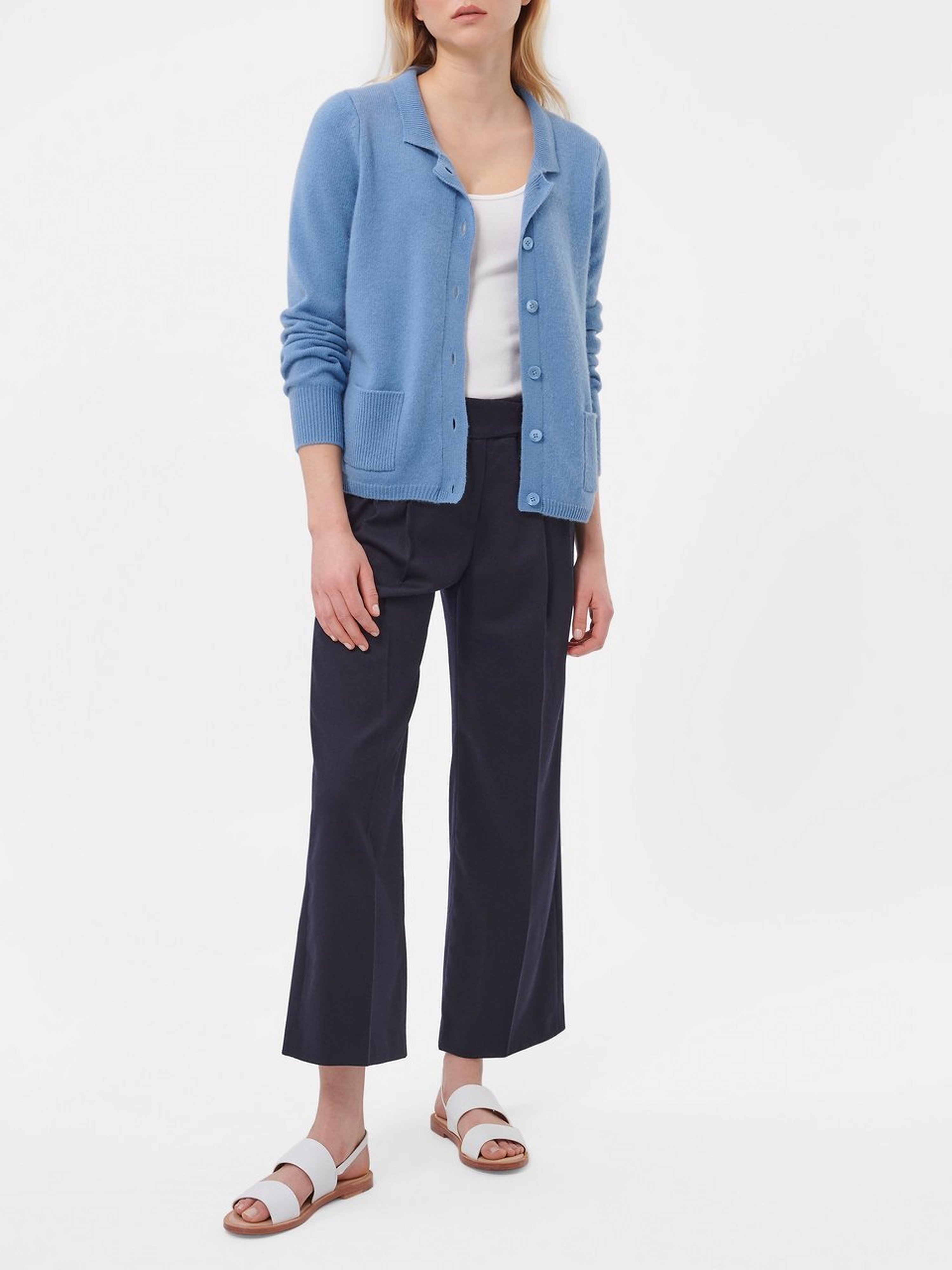 Strickjacke aus 100% Premium-­Kaschmir
