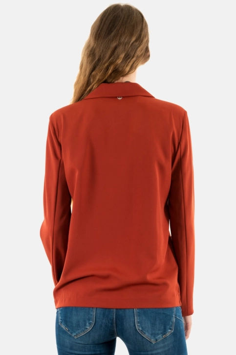 blousons et vestes please j0fy 3390 terracotta