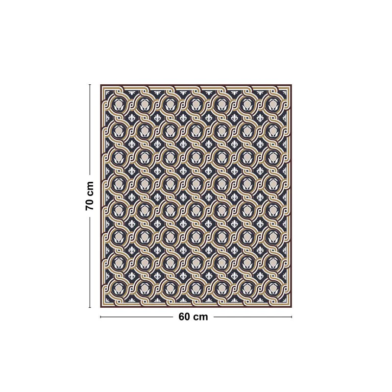 Crédence cuisine Fond de hotte ALU L 60xH 70cm - VENEZIA BOURGOGNE 99d