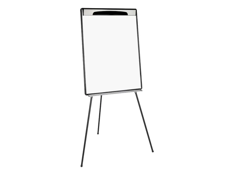 Flipovertavle, Bi-Office Design Tripod, 100 x 70 cm, med teleskopben