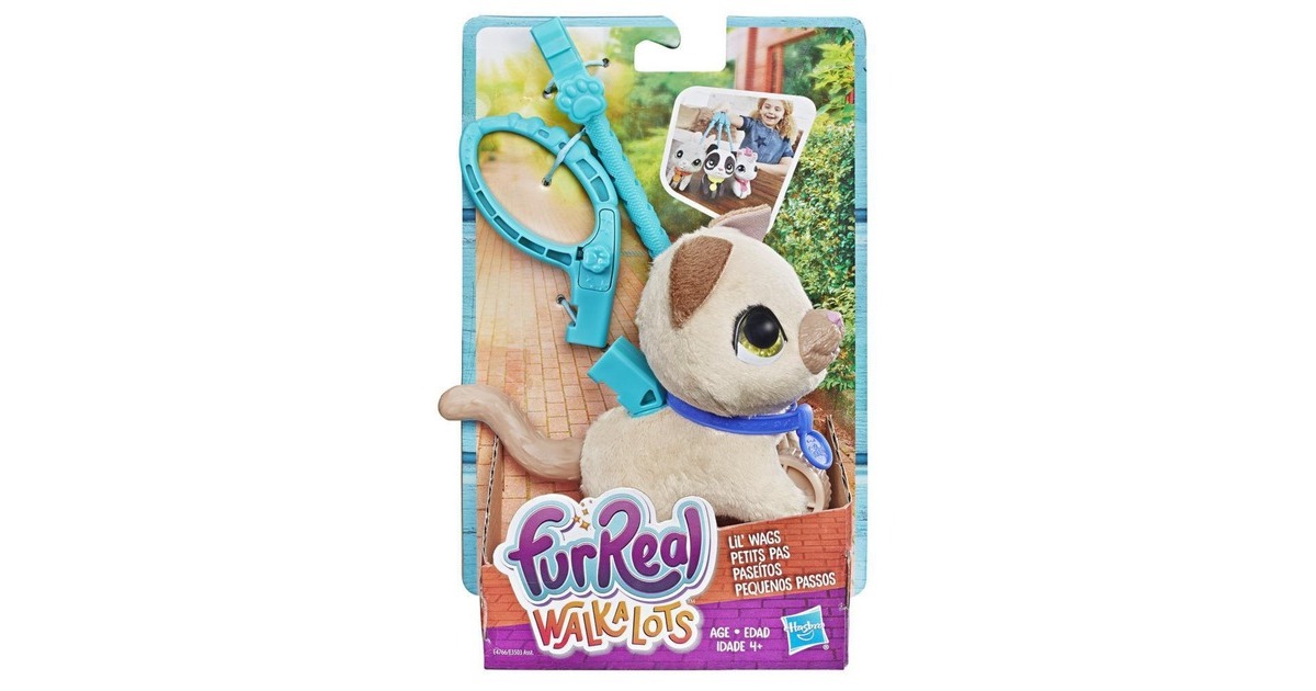 HasbrofurReal - Walkalots Lil' Wags Kitty Pluchenspeelgoed