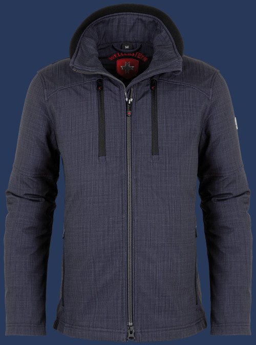 Sprinter Men MelaCroSoftshell, Navycheck