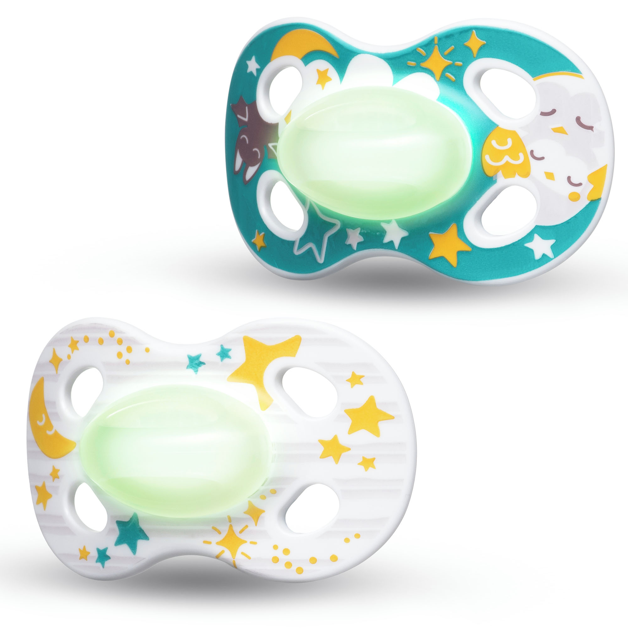 Medela Baby fopspeen Night 18+ duo wit - Prénatal