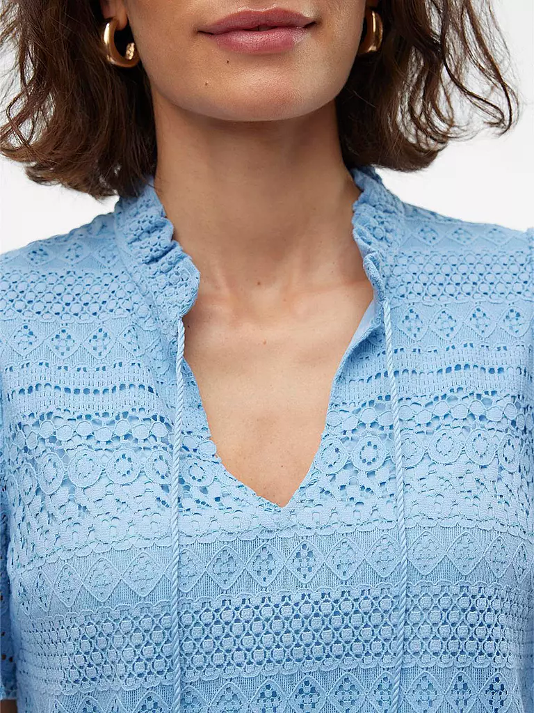 VERO MODA Bluse VMHONEY blau