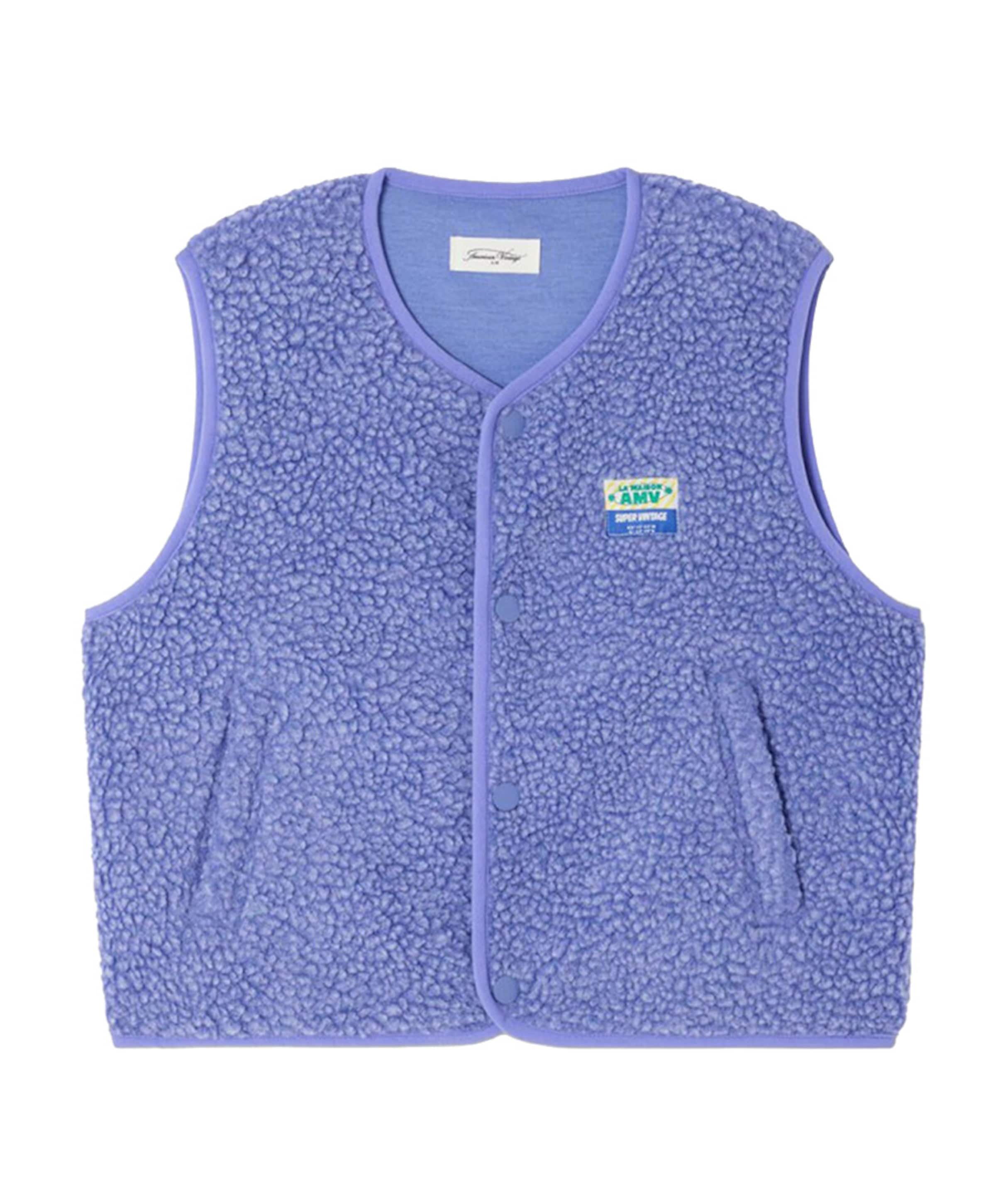 American Vintage Uniseks gilet  paars