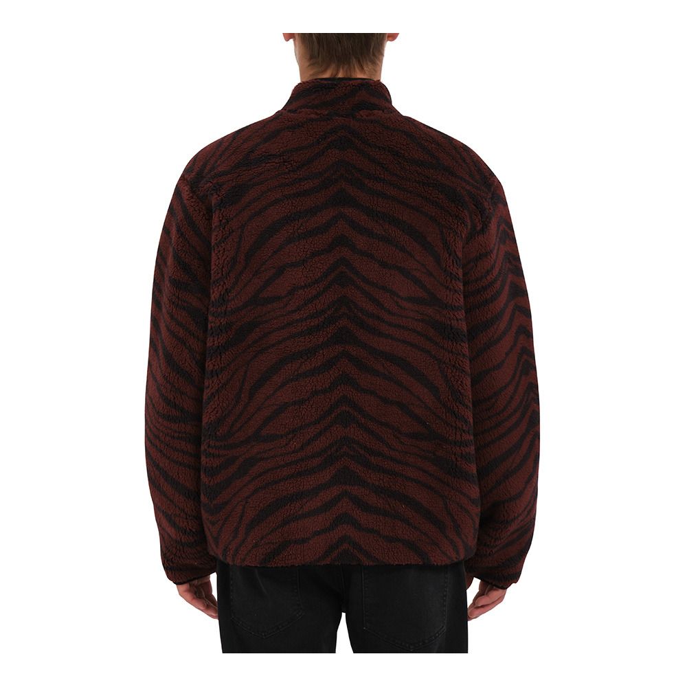 Volcom MUZZER FUZZAR - Polaire Homme bitter chocolate