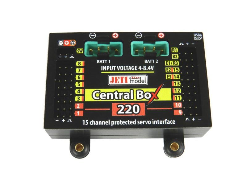 Jeti Akkuweiche Central Box 220   Magnetic Switch Akkuweiche