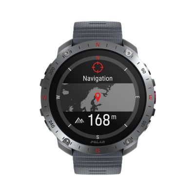 PolarPOLAR GRIT X2 PRO SLR/GRY S-L - silber