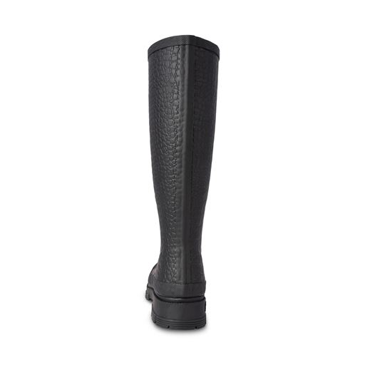 Woden Le Croco Waterproof Støvler, Black, 40