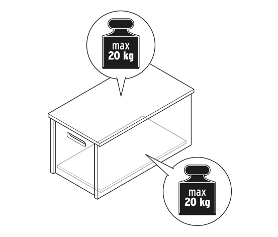 Stapelbox mit Deckel