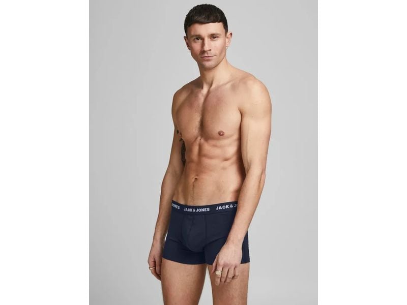 JACK&JONES Unterhosen Herren, 10-er Pack, Navy Blazer, S Kurze Boxershorts