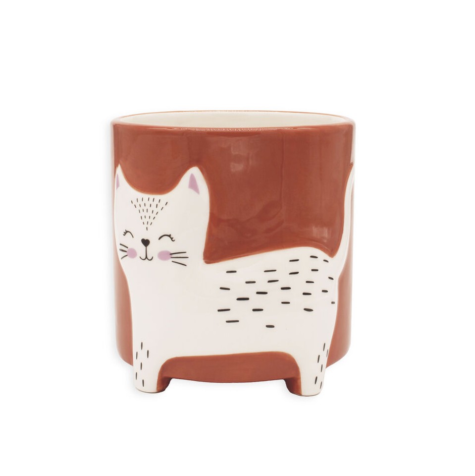 Winkee - Urtepotteskjuler - Flower pot cat - 13 cm