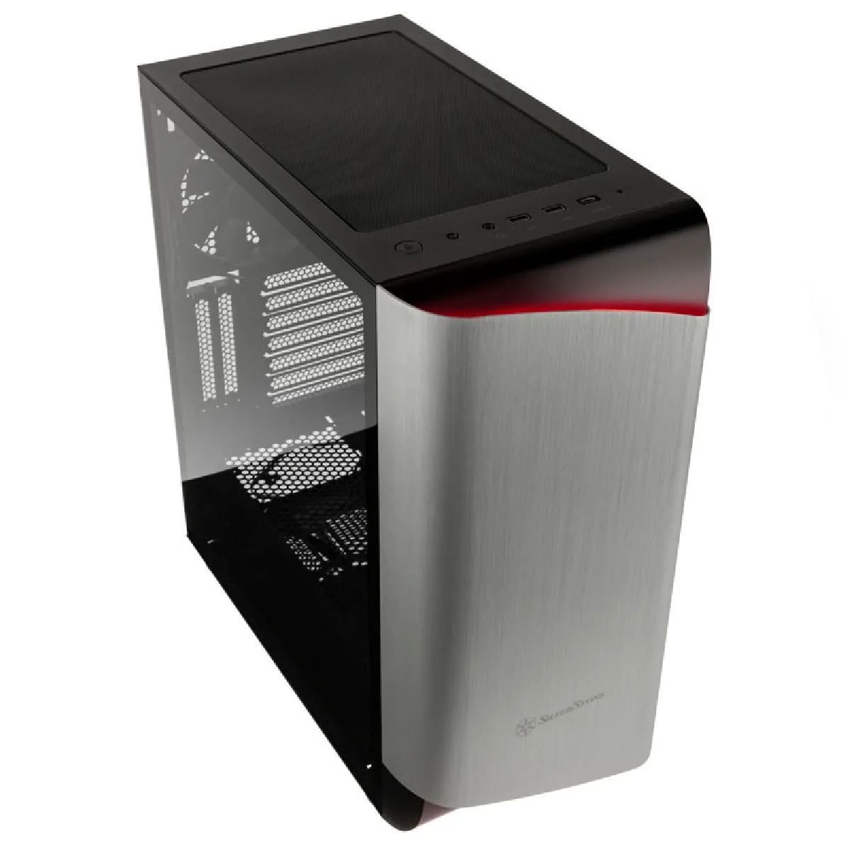Silverstone Seta A1 - Noir/Argenté
