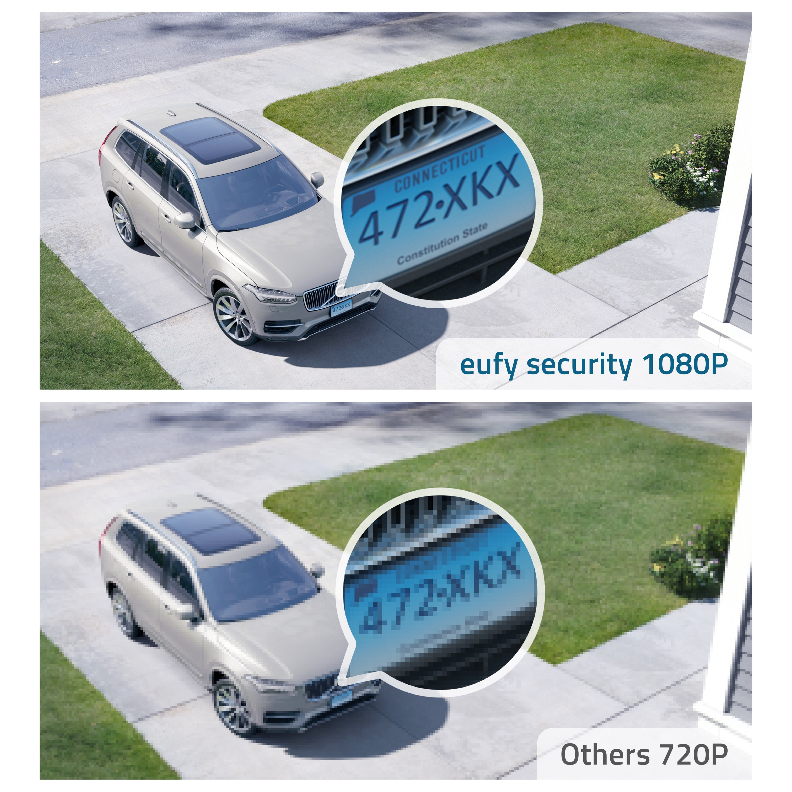 Eufy EufyCam 2C Kit Overvåkingssystem 3 kameraer