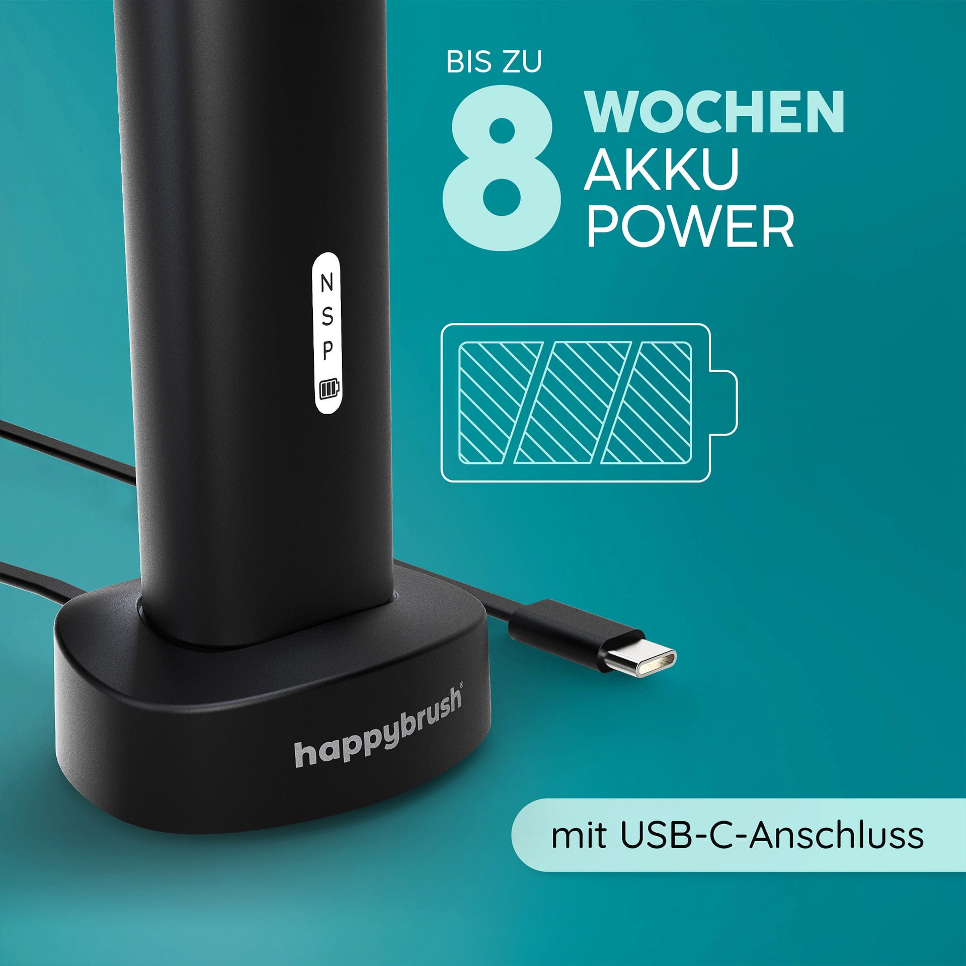 happybrush  ECO VIBE 3+ StarterKit AllBlack
