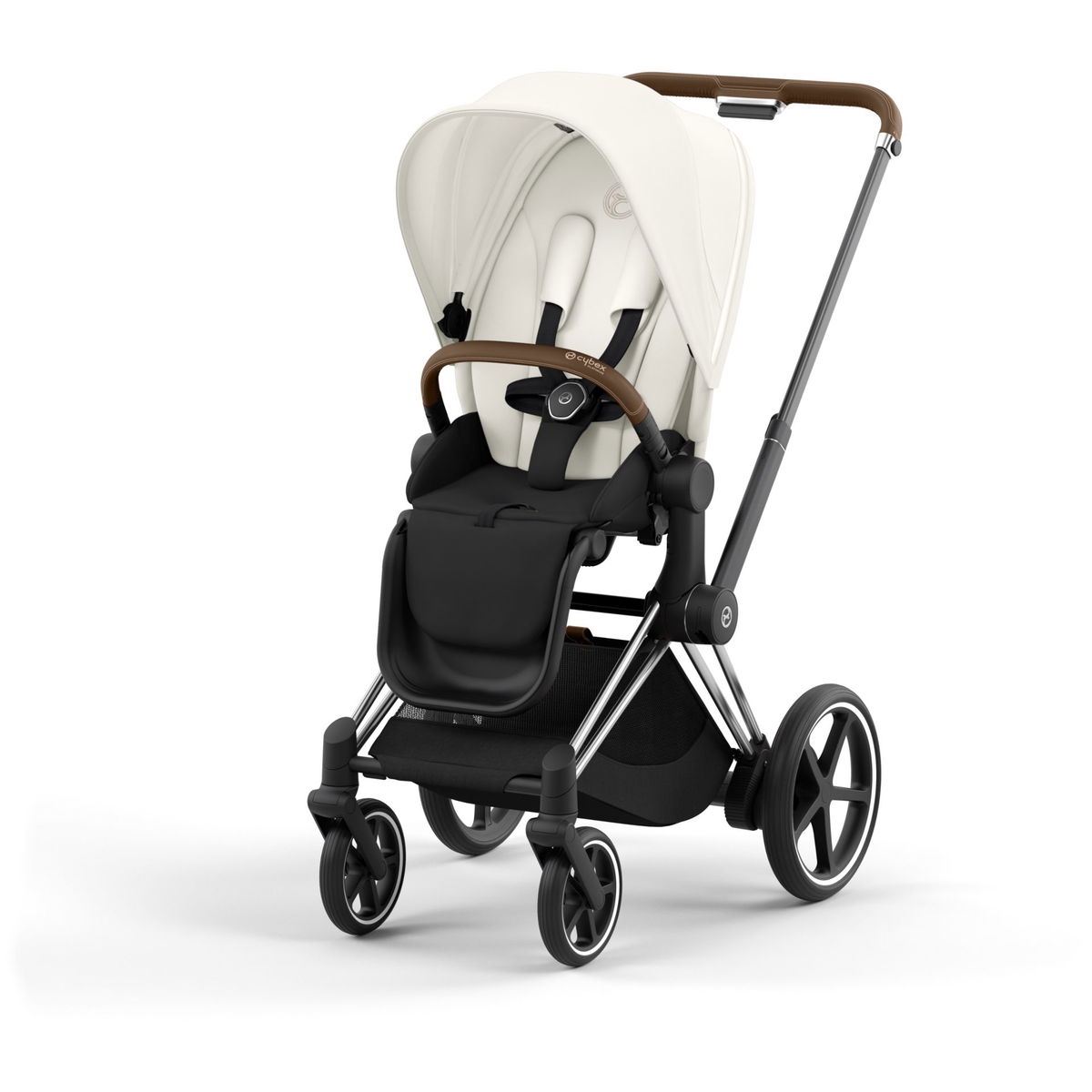 CYBEXCYBEX   ePriam 2.0 Chrome Brown Kombikinderwagen off white light beige