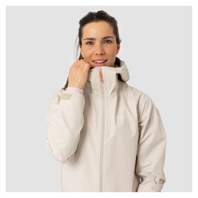 Veste Imperméable Femme Salewa Puez Gore-Tex Paclite Beige