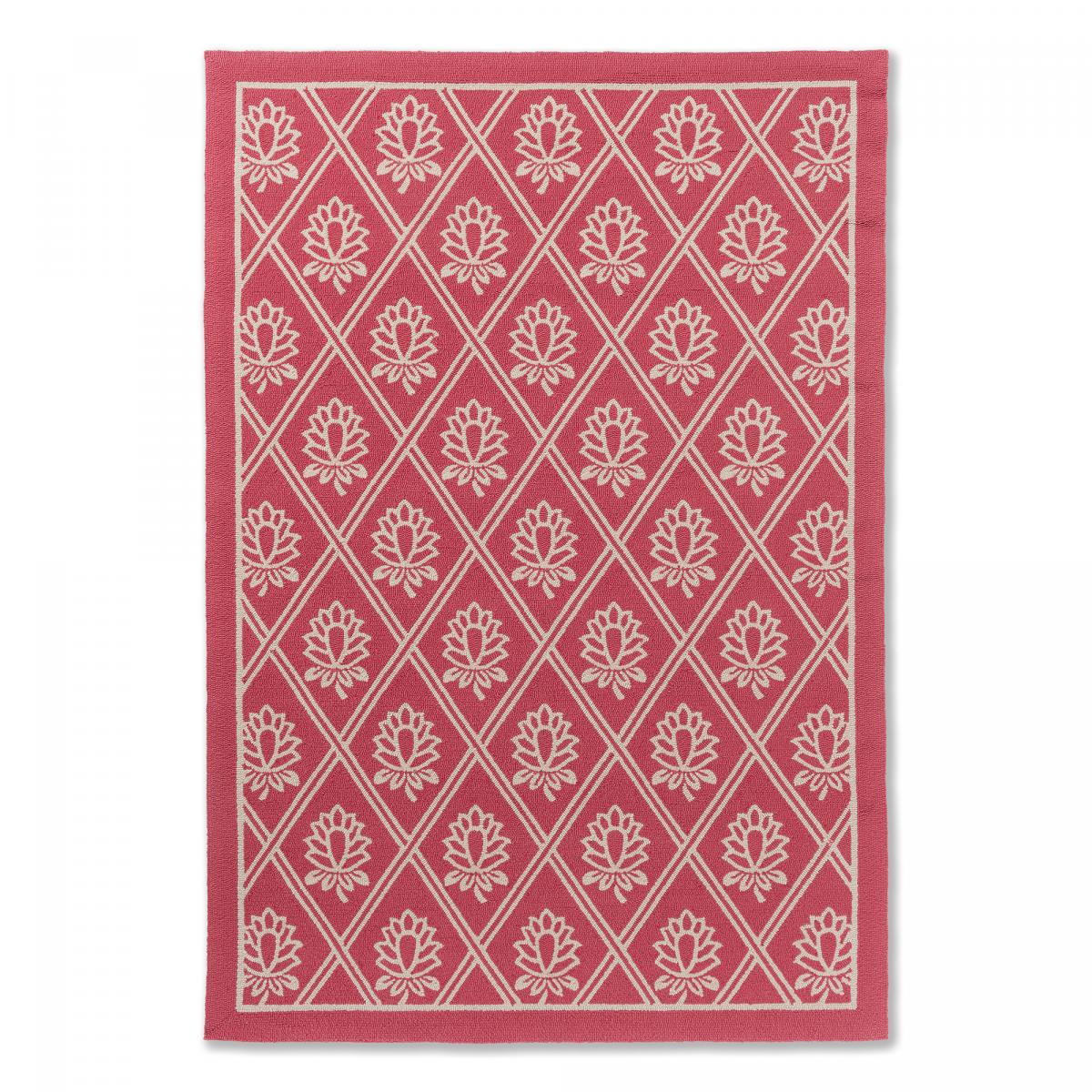 Tapis extérieur rouge 250x350 cm