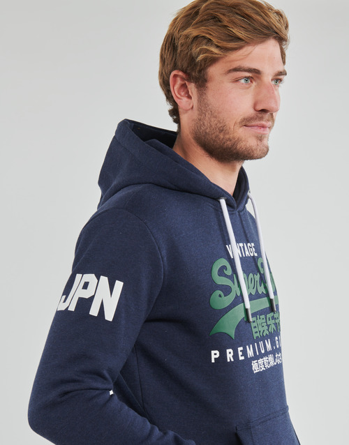 Superdry - VL HOOD - Marine
