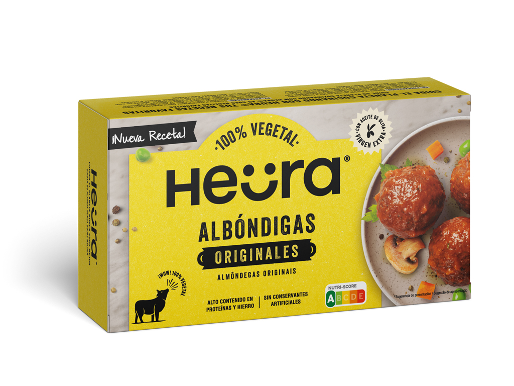 ALMONDEGAS VEGAN HEURA 208G